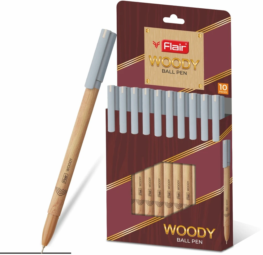 FLAIR WOODY PEN BLACK