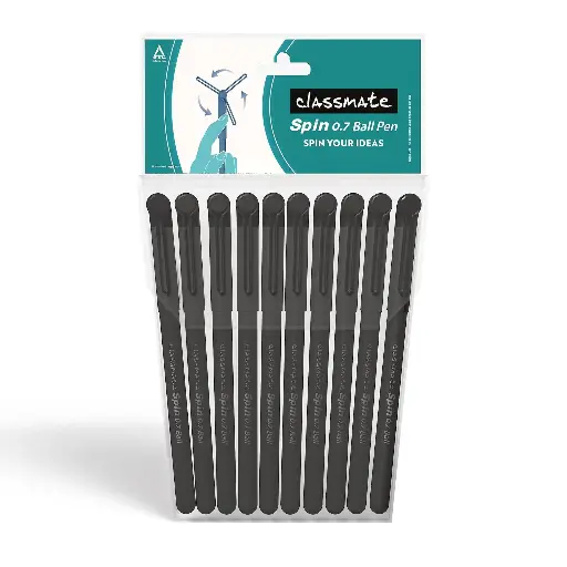 CLASS MATE SPIN PEN  BLACK