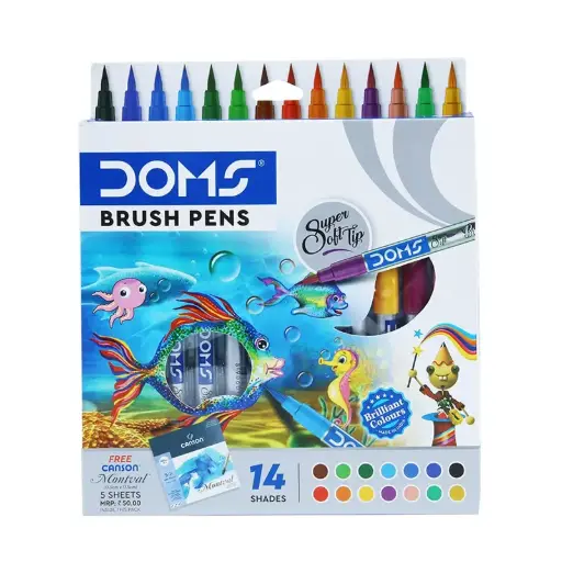 DOMS BRUSH PENS